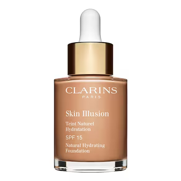 Clarins Hydratačný make-up Skin Illusion SPF 15 (Natural Hydrating Foundation) 30 ml 112 Amber