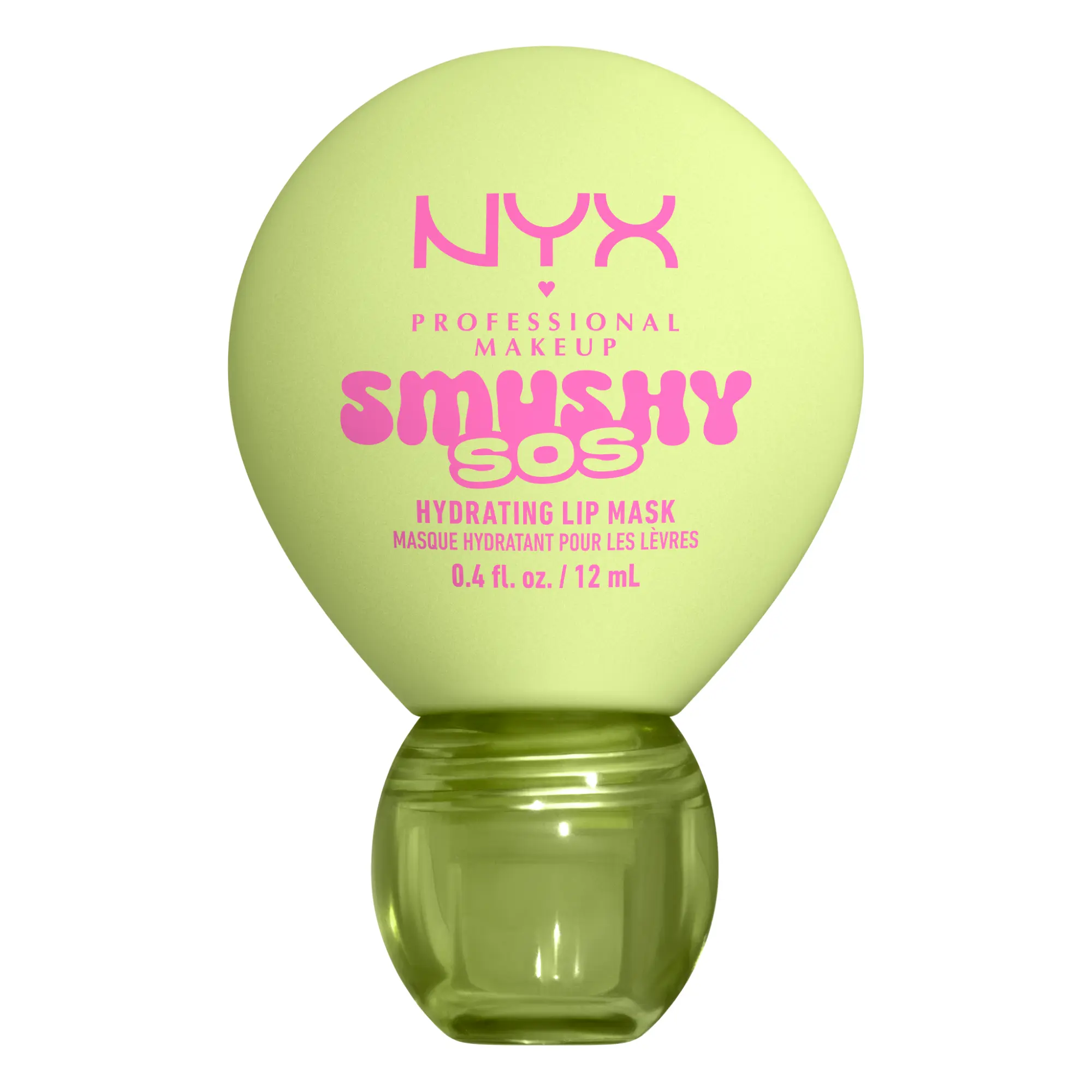 NYX Professional Makeup Mască hidratantă pentru buze Smushy SOS Hydrating Lip Mask 12 ml 01 Green Sereni-tea