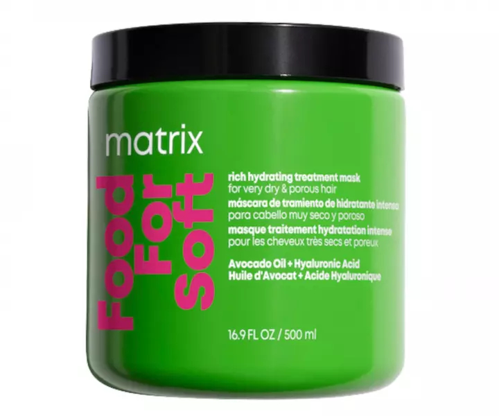 Matrix Hydratační maska na vlasy Food For Soft (Rich Hydrating Treatment Mask) 500 ml