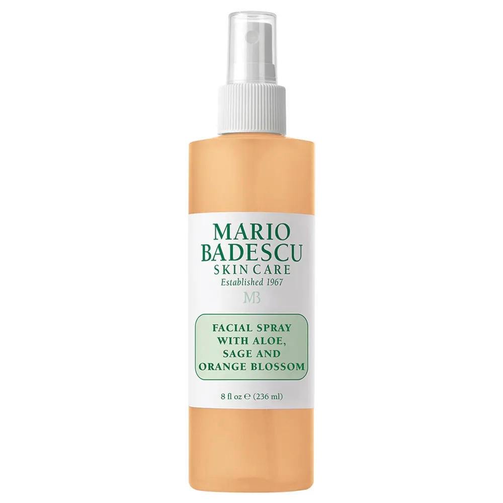 Mario Badescu Hydratační pleťová mlha (Facial Spray with Aloe, Sage & Orange Blossom) 236 ml