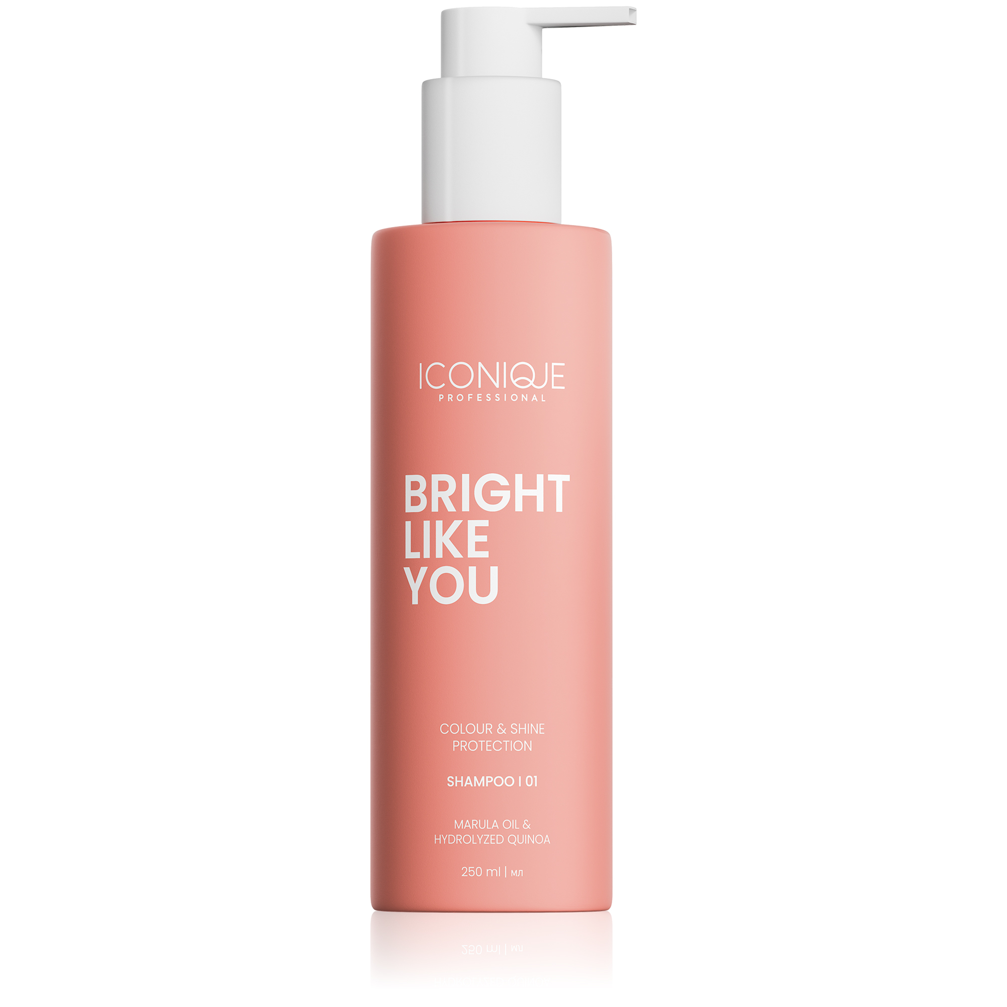 ICONIQUE Professional Obnovující šampon pro barvené vlasy Bright Like You Shampoo 250 ml