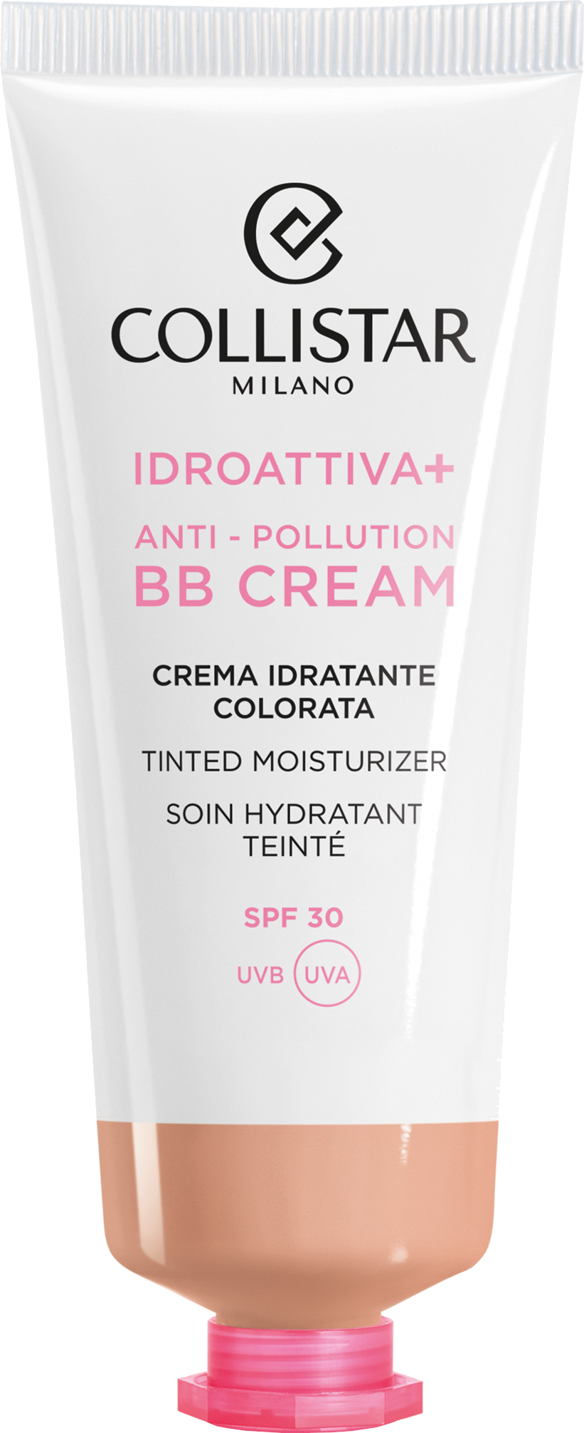 Collistar BB krém s ochranou SPF 30 Idroattiva+ Anti-Pollution (BB Cream) 50 ml 2 Medium