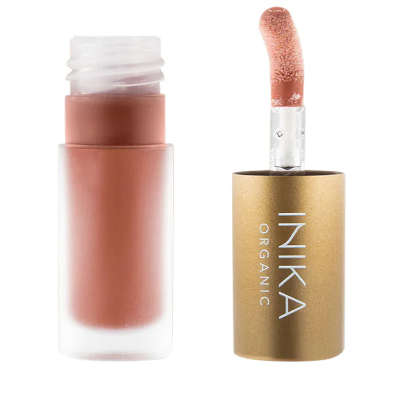 INIKA Organic Tónovaný olej na pery s kolagénom a skvalanom (Tinted Lip Oil) 5 ml Blossom