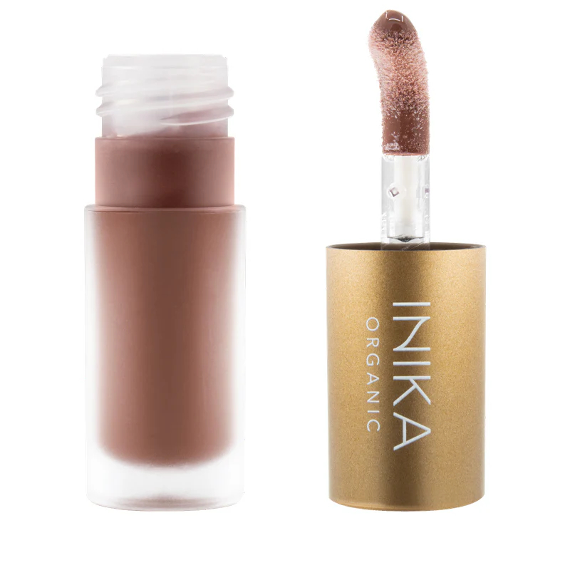 INIKA Organic Tónovaný olej na pery s kolagénom a skvalanom (Tinted Lip Oil) 5 ml Cinnamon