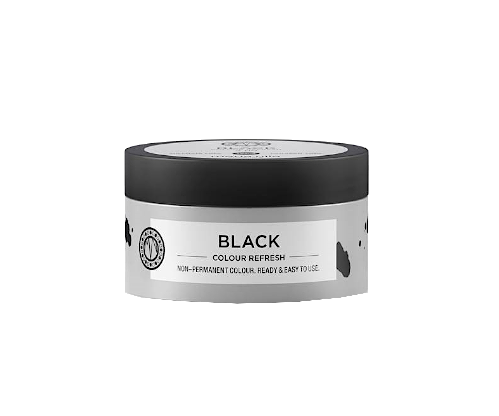 Maria Nila Jemná vyživující maska bez permanentních barevných pigmentů Black (Colour Refresh Mask) 100 ml