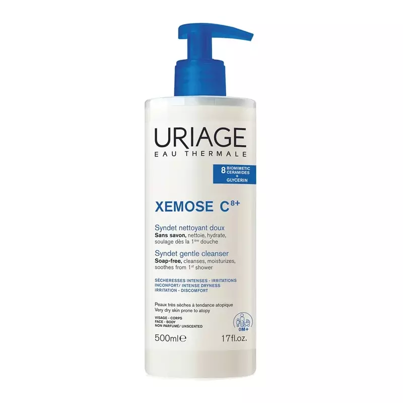 Jemný čisticí krémový gel pro suchou až atopickou pokožku Xémose (Anti-Itch Soothing Oil Balm) 500 ml