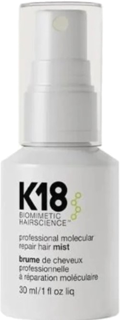 K18 Vlasový sprej pro poškozené vlasy (Professional Molecular Repair Hair Mist) 30 ml