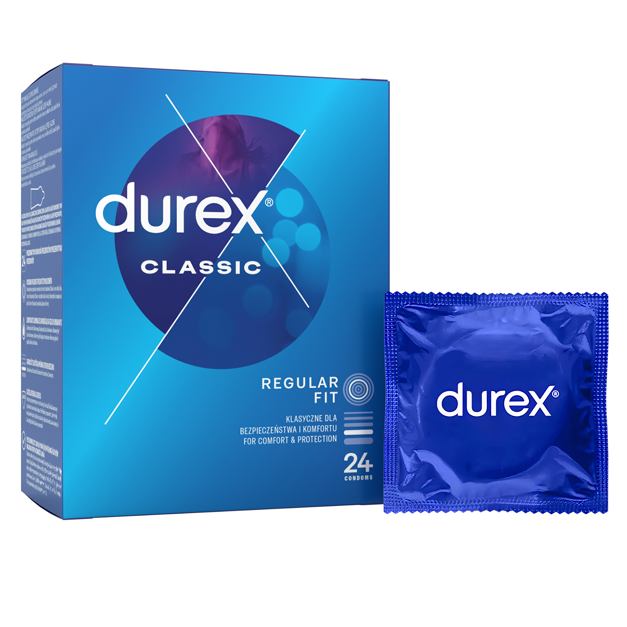 Durex Kondomy Classic 24 ks