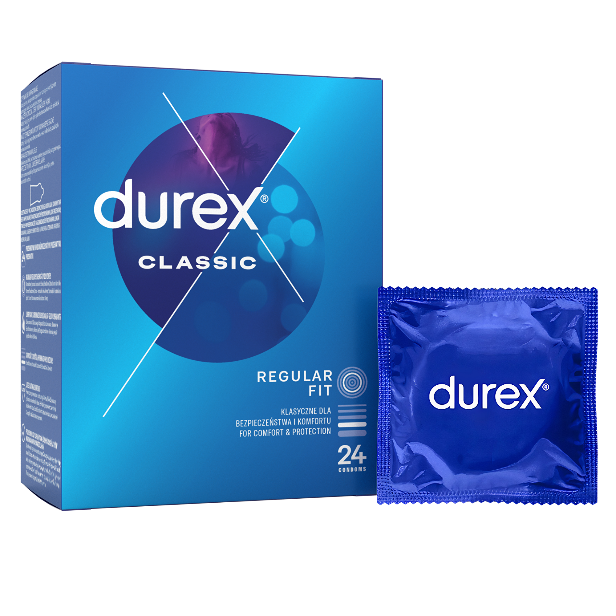 Durex Kondomy Classic 24 ks Durex Kondomy Classic 24 ks