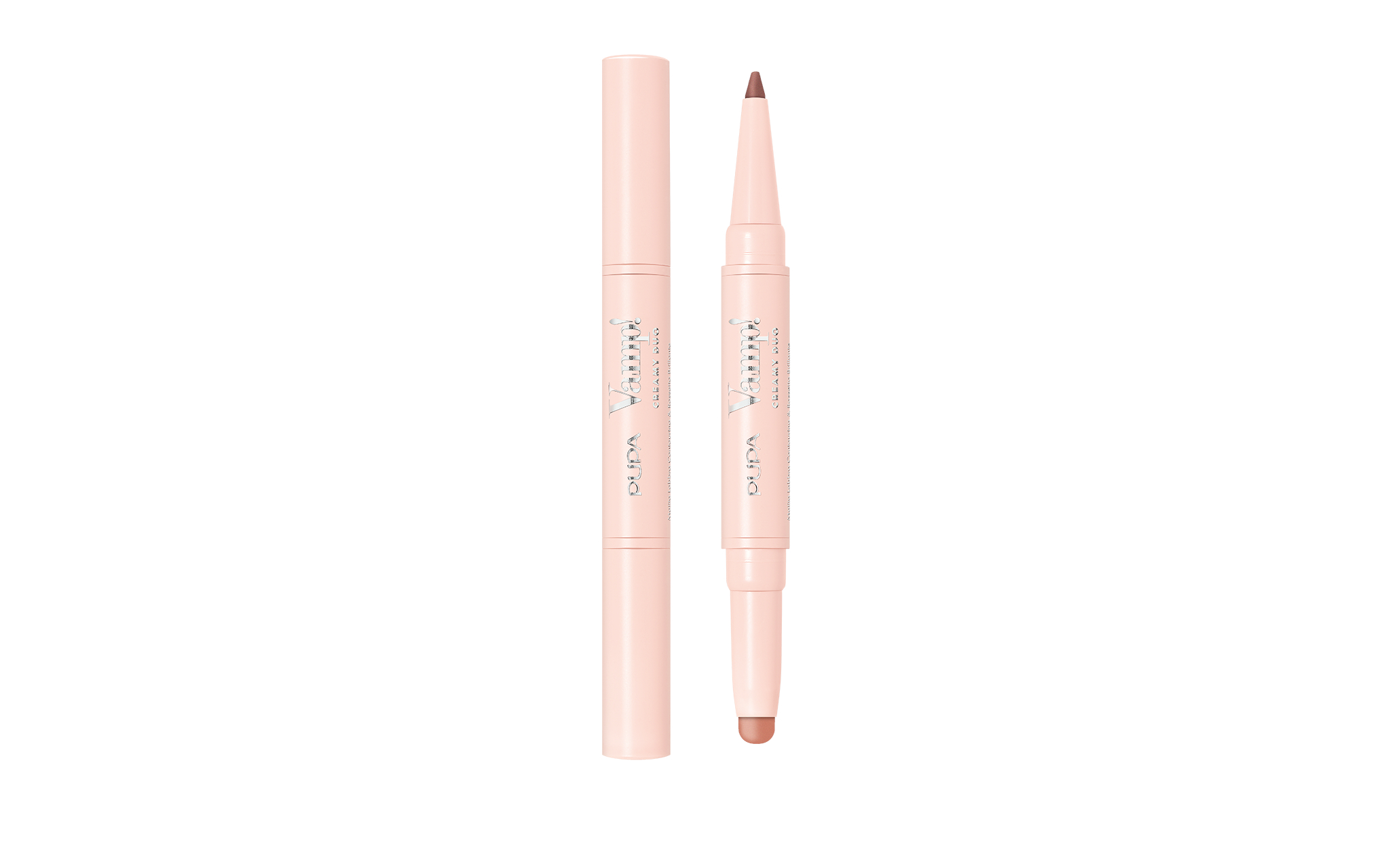 PUPA Milano Kontúrovacia ceruzka na pery & rúž Vamp! (Creamy Duo) 0,2 g + 0,8 g 002 Medium Nude