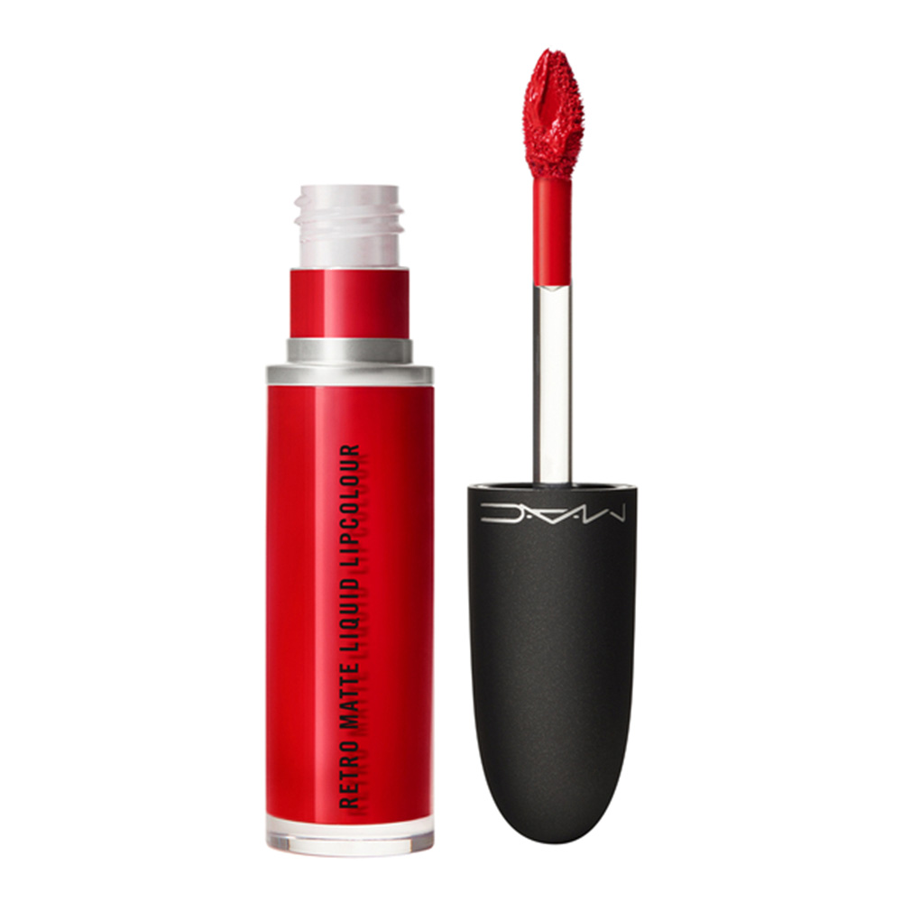 MAC Cosmetics Krémová rtěnka Retro Matte (Liquid Lip Colour) 5 ml Ruby Phew!