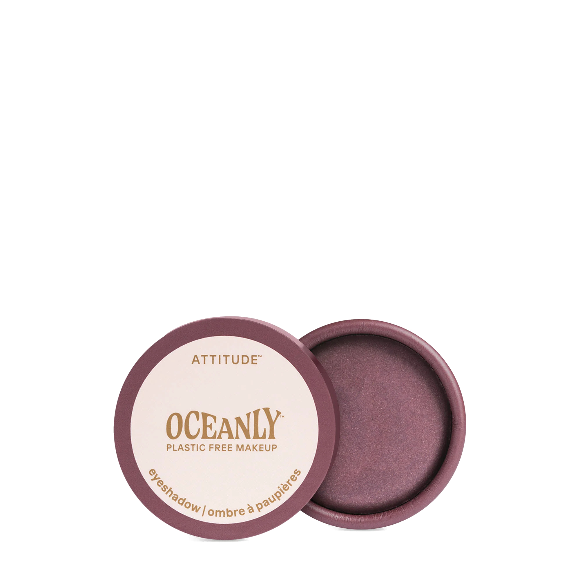 Attitude Krémové oční stíny Oceanly (Eyeshadow) 5 ml Berry Bliss