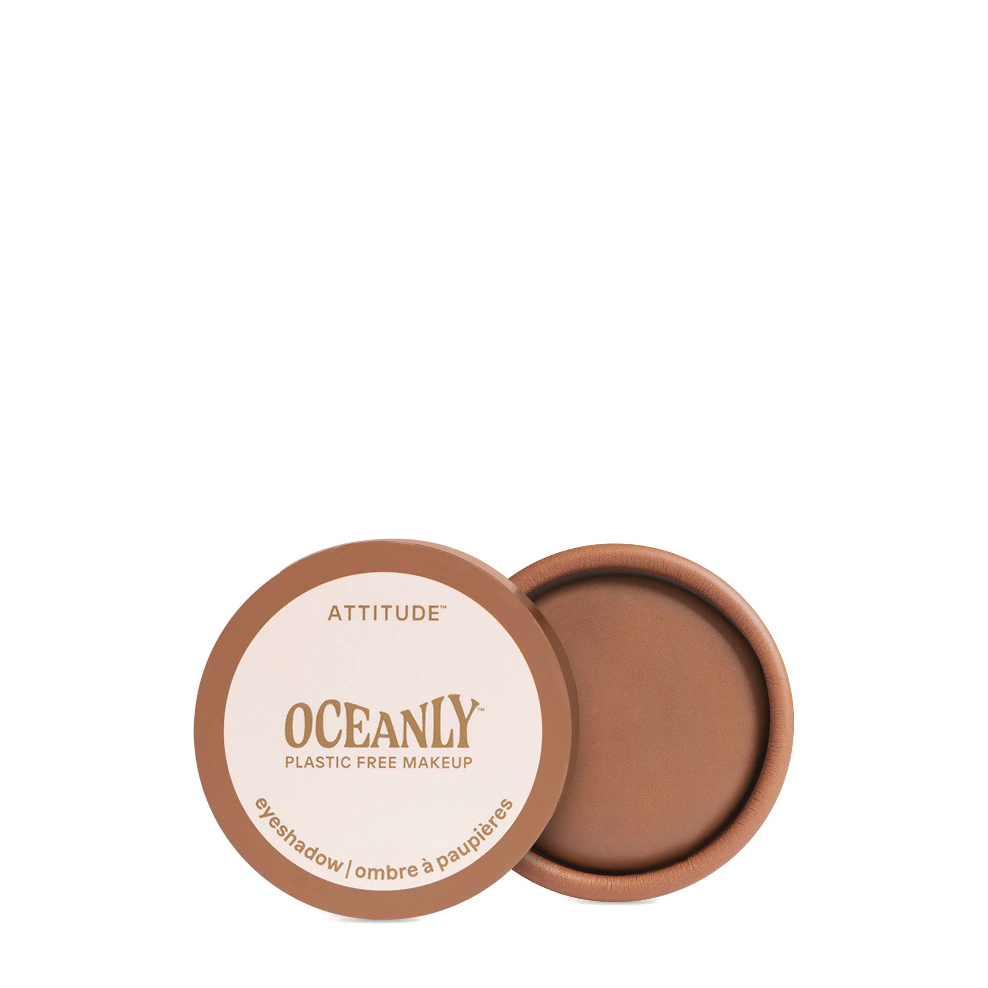 Attitude Krémové oční stíny Oceanly (Eyeshadow) 5 ml Brown Sugar