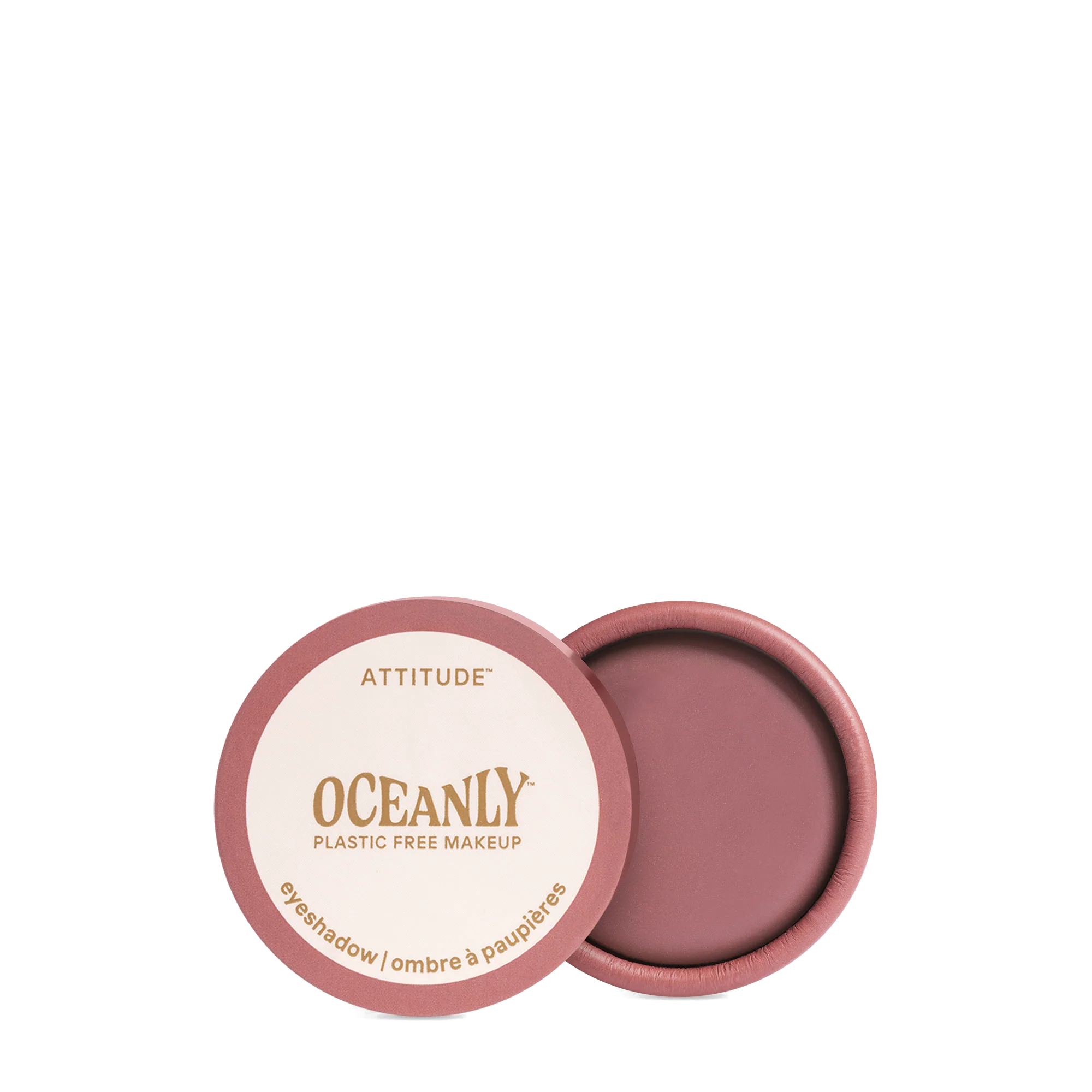 Attitude Krémové oční stíny Oceanly (Eyeshadow) 5 ml Dusty Rose