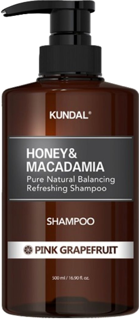 KUNDAL Prírodný hydratačný šampón Honey & Macadamia Pink Grapefruit (Nature Shampoo) 500 ml
