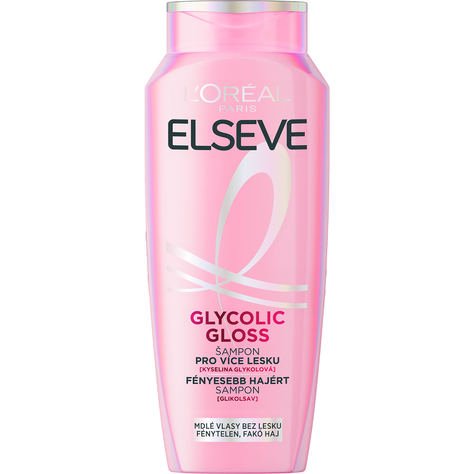 L'Oréal Paris Šampon pro lesk vlasů Elseve Glycolic Gloss (Shampoo) 400 ml