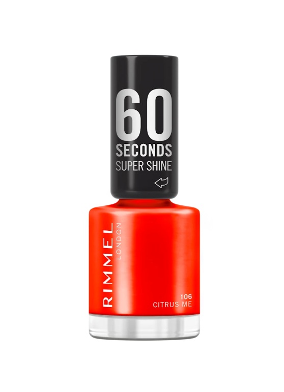 Rimmel Lak na nechty 60 Seconds Super Shine 8 ml 106 Citrus Me