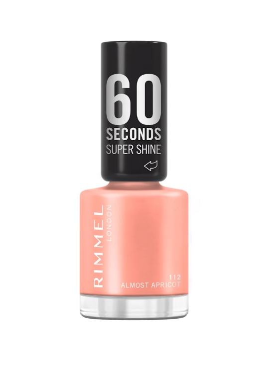 Rimmel Lak na nechty 60 Seconds Super Shine 8 ml 112 Almost Apricot