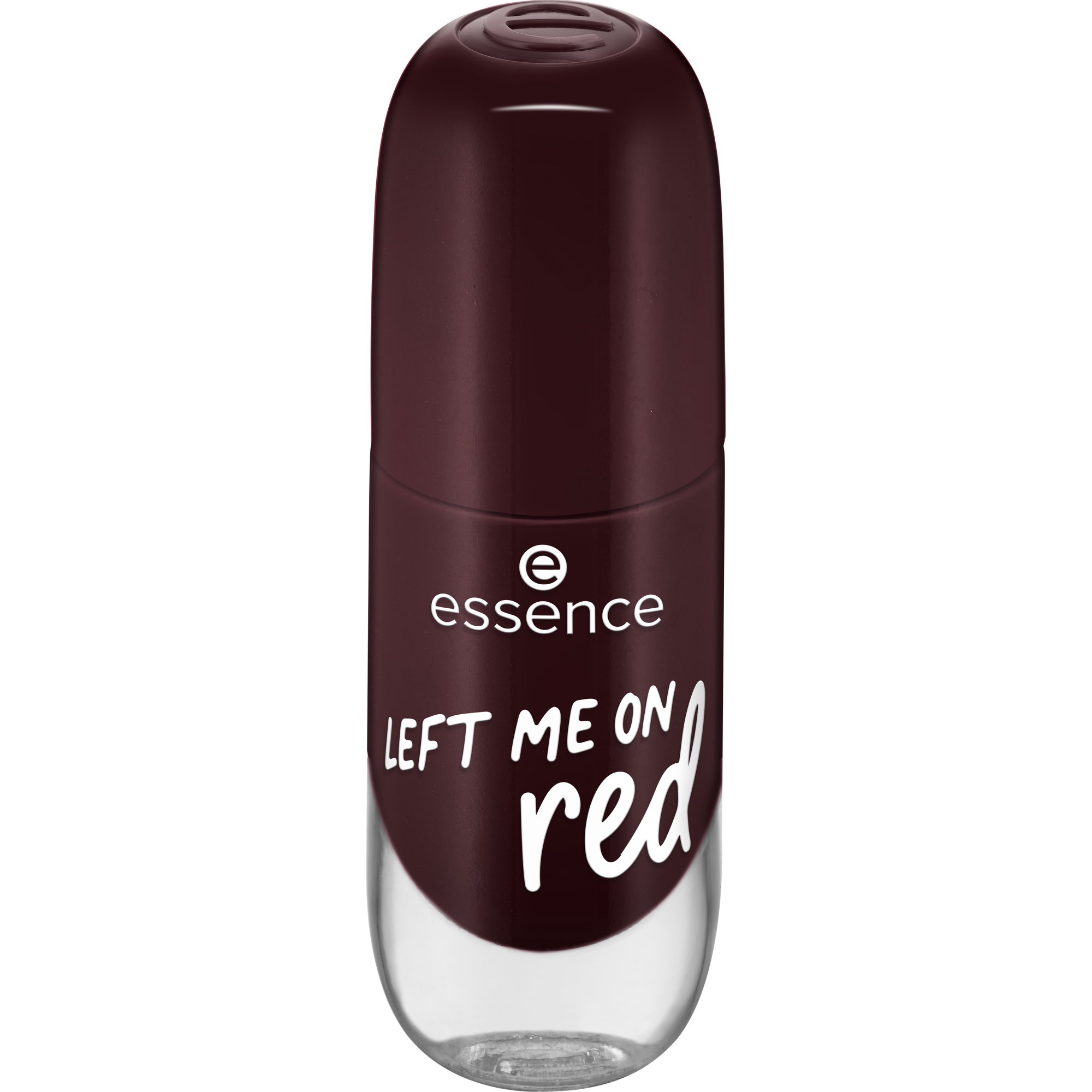 essence Lak na nechty Gél Nail Colour 8 ml 72 LEFT ME ON red