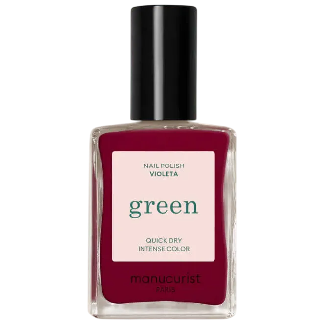 Manucurist Lak na nehty Green Natural Nail Colour 15 ml Violeta