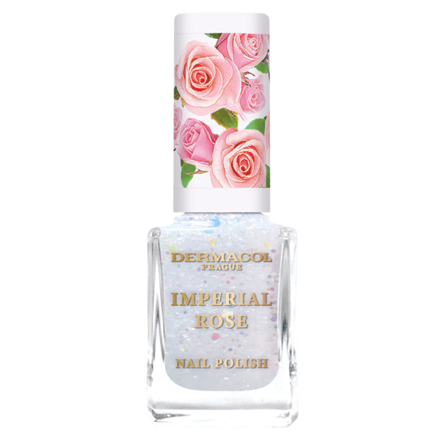 Dermacol Lak na nehty s vůní růží Imperial Rose (Nail Polish) 11 ml 01