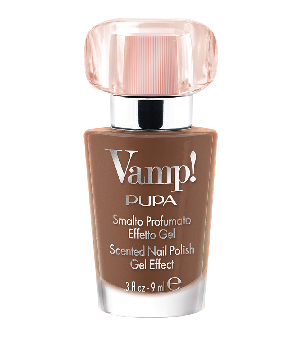 PUPA Milano Lak na nechty s Vamp! Pink Fragnance (Scented Nail Polish Gel Effect) 9 ml 105 Tender Nude
