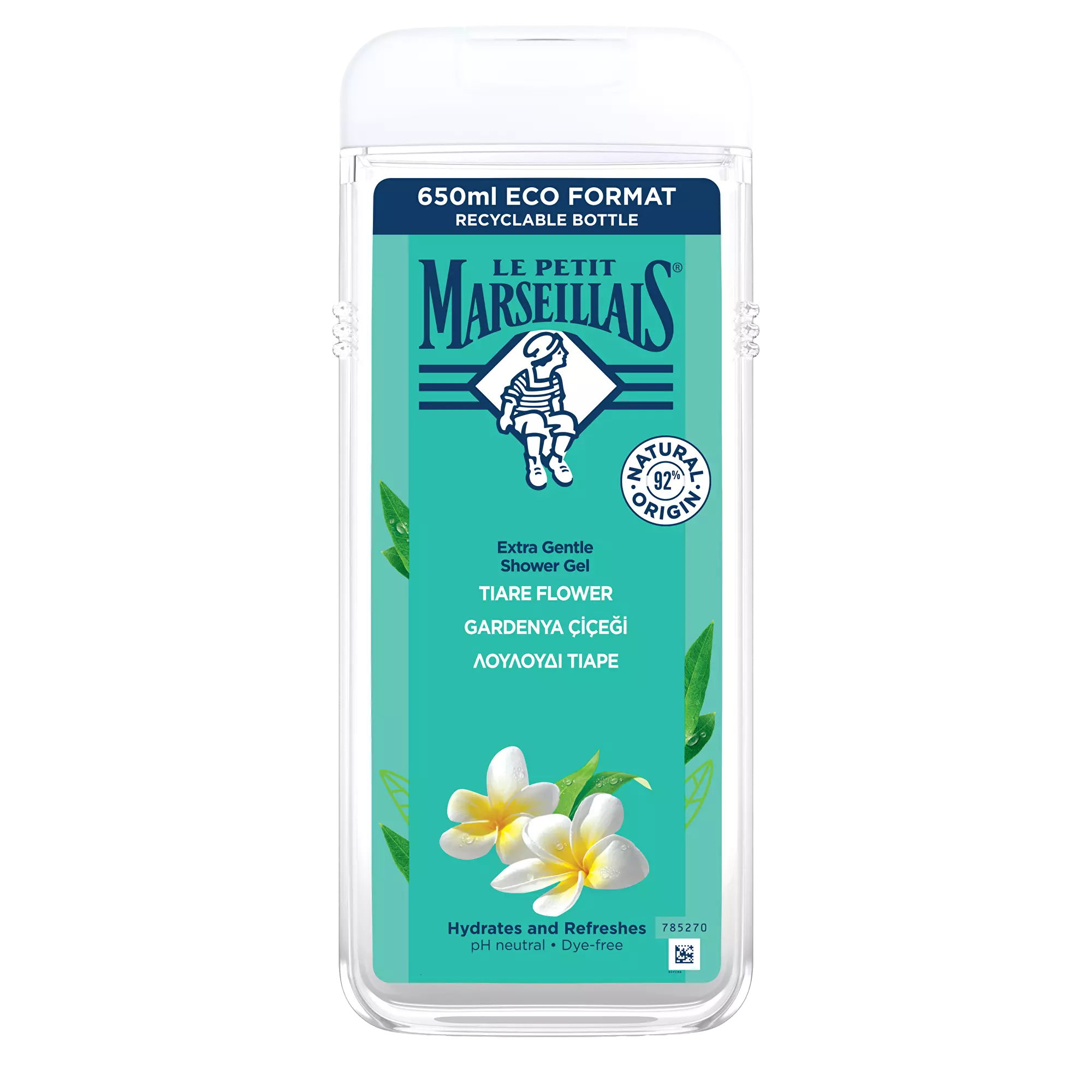 Le Petit Marseillais Sprchový gel Tiare Flower Shower Gel 650 ml