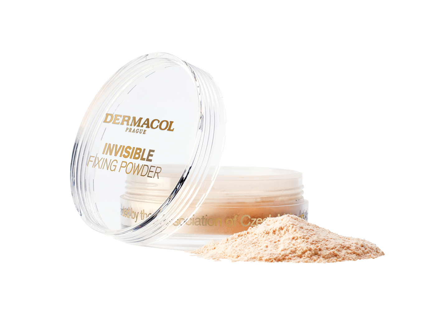 Dermacol Lehký fixační pudr (Invisible Fixing Powder) 13 g Natural