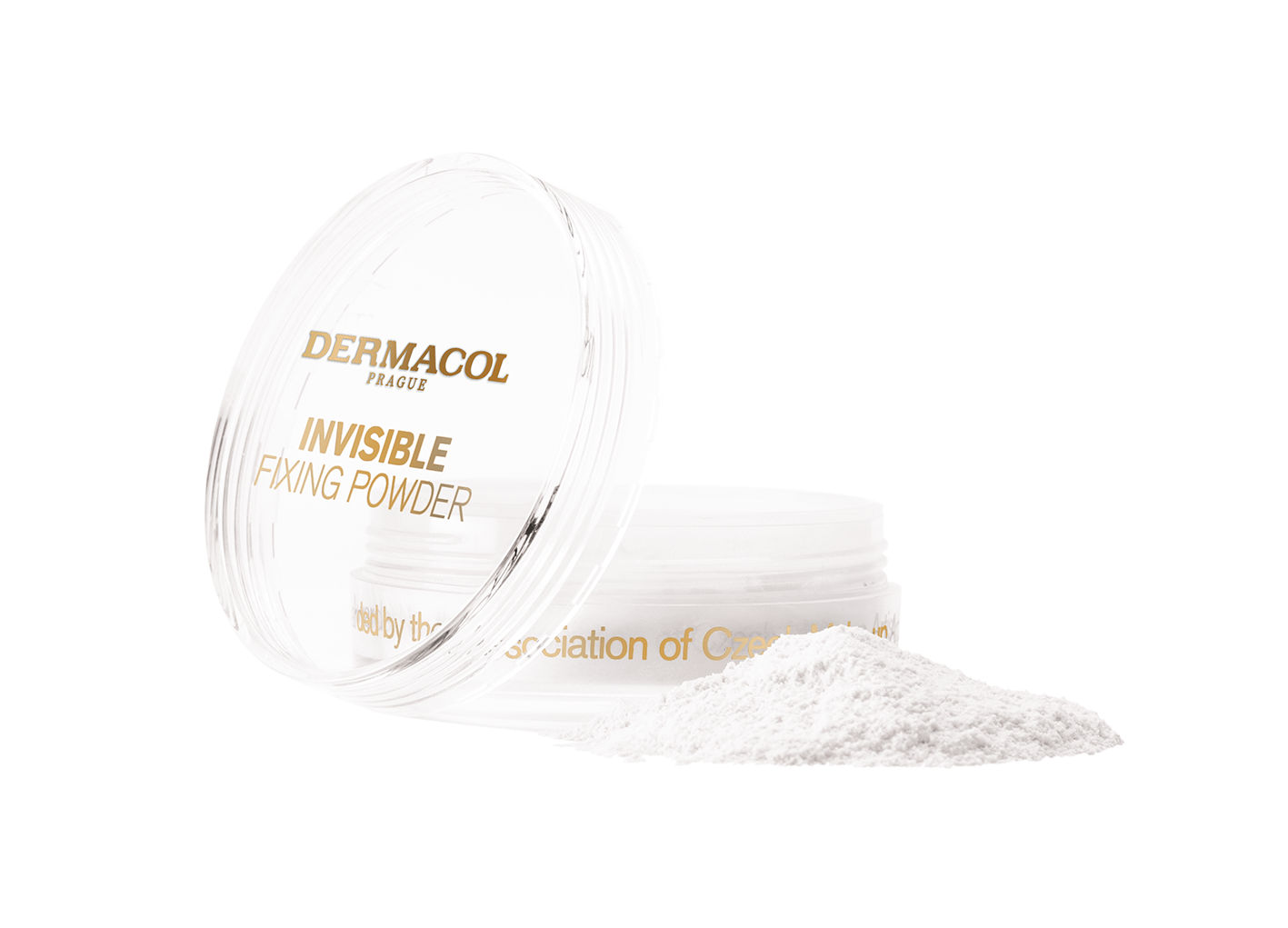 Dermacol Lehký fixační pudr (Invisible Fixing Powder) 13 g White