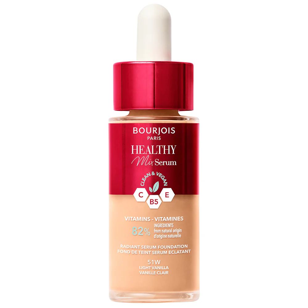 Bourjois Lehký make-up Healthy Mix Radiant Serum Foundation 30 ml 51W Light Vanilla