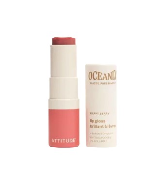 Attitude Lesk na rty Oceanly (Lip Gloss) 3,4 g Happy Berry