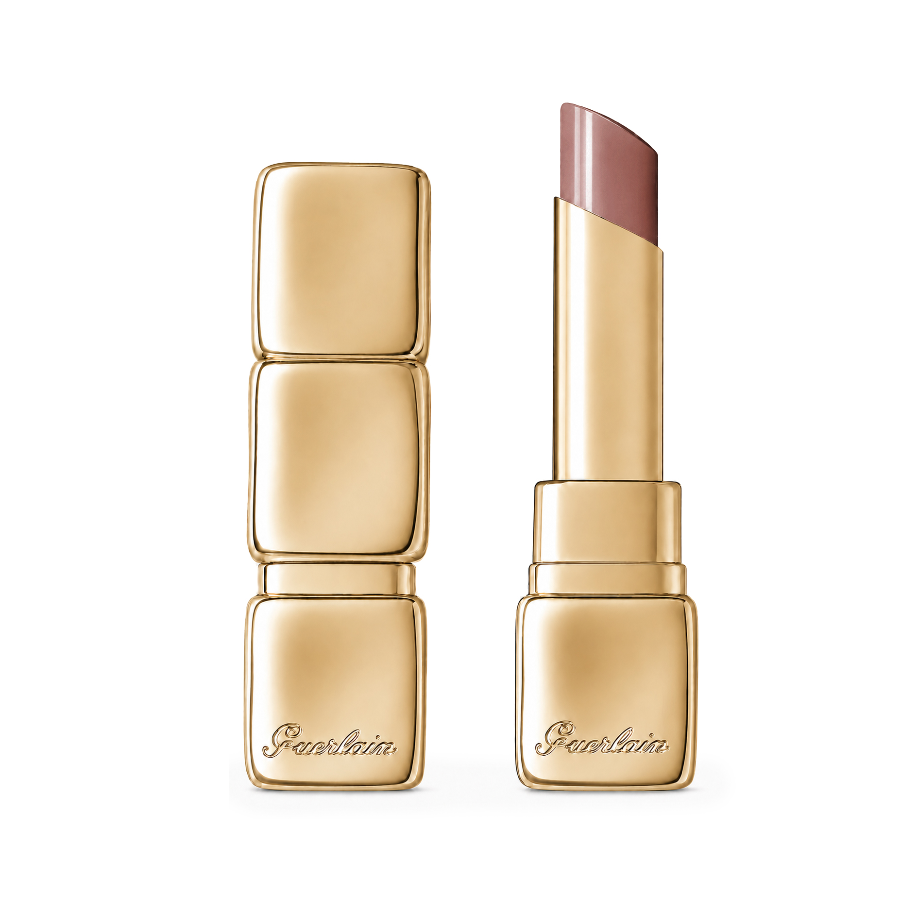 Guerlain Lesklá rtěnka KissKiss Shine Bloom (Lipstick) 3,2 g 119 Floral Nude
