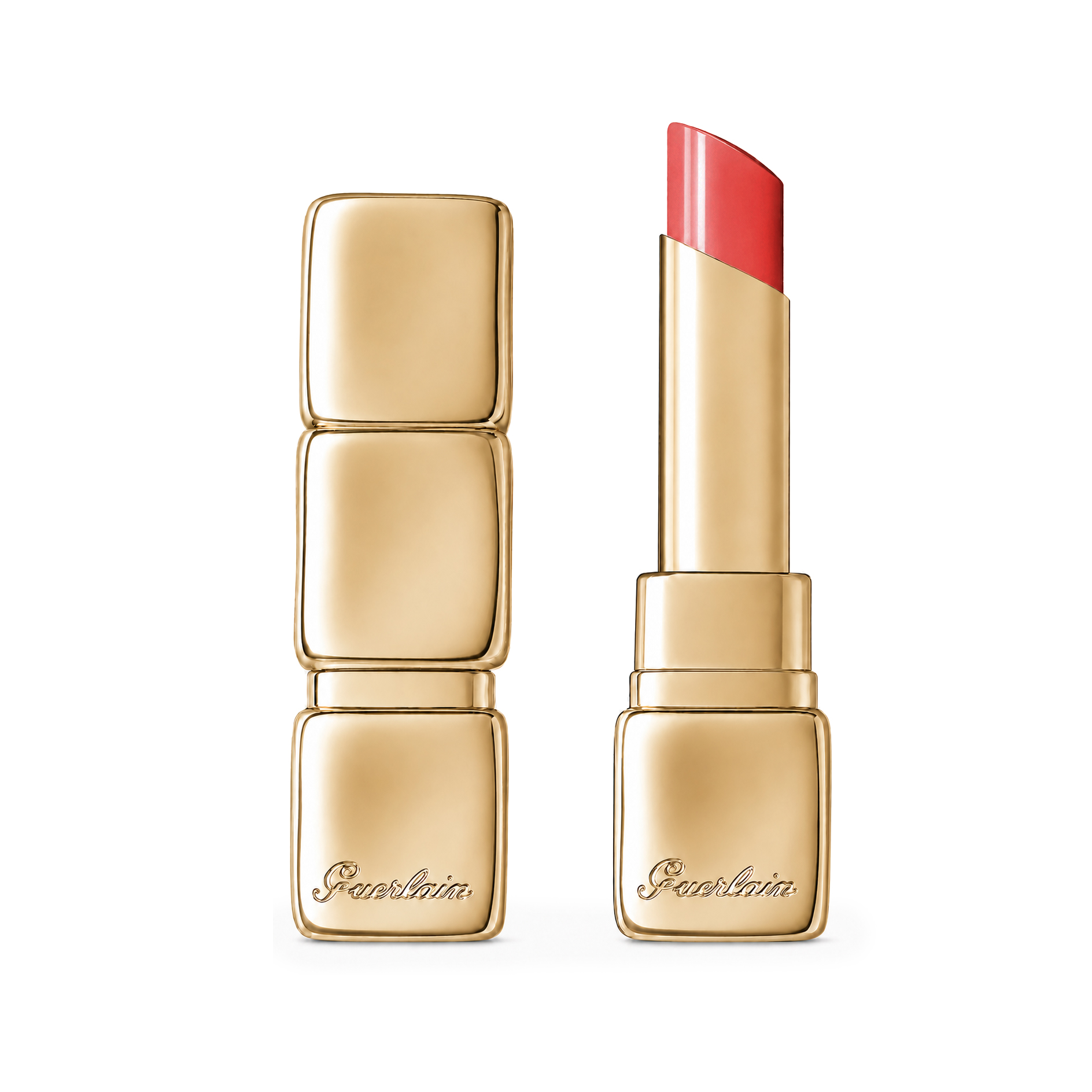 Guerlain Lesklá rtěnka KissKiss Shine Bloom (Lipstick) 3,2 g 775 Poppy Kiss