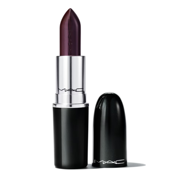 MAC Cosmetics Lesklý rúž Lustreglass (Lipstick) 3 g Succumb To Plum