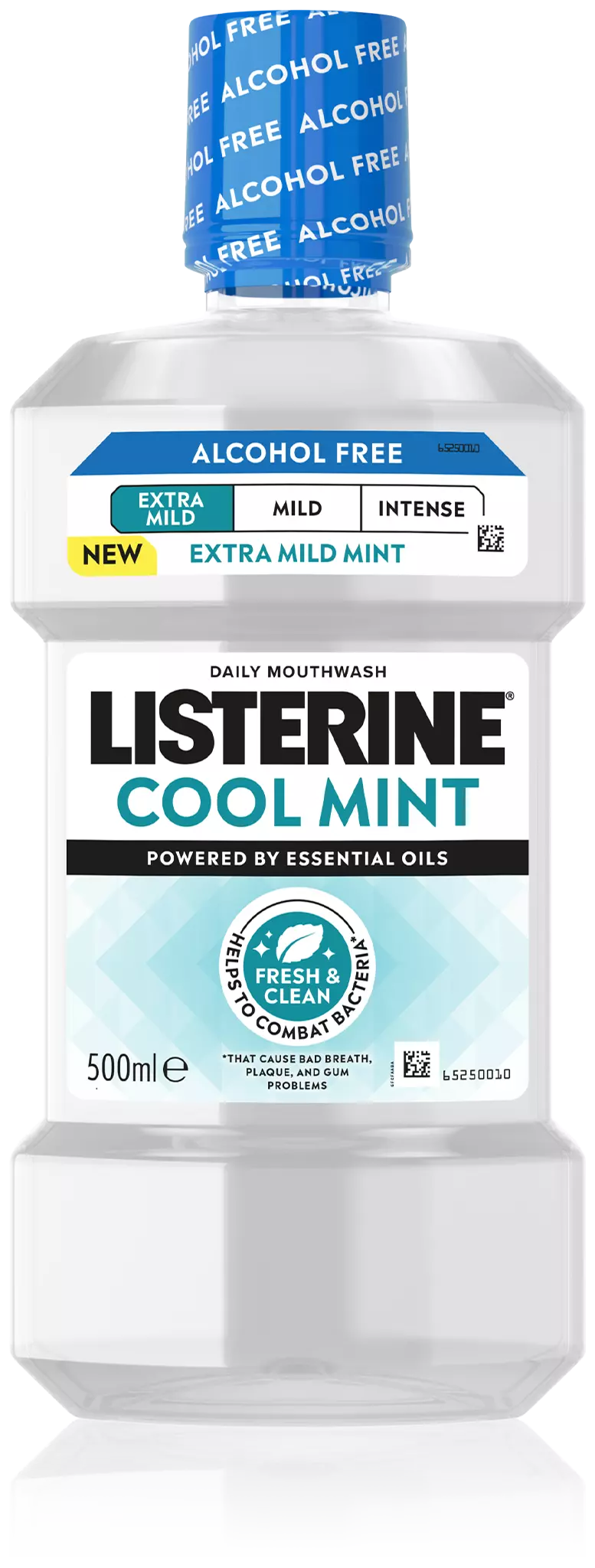 Listerine Ústní voda Cool Mint Extra Mild Mouthwash 500 ml 500 ml