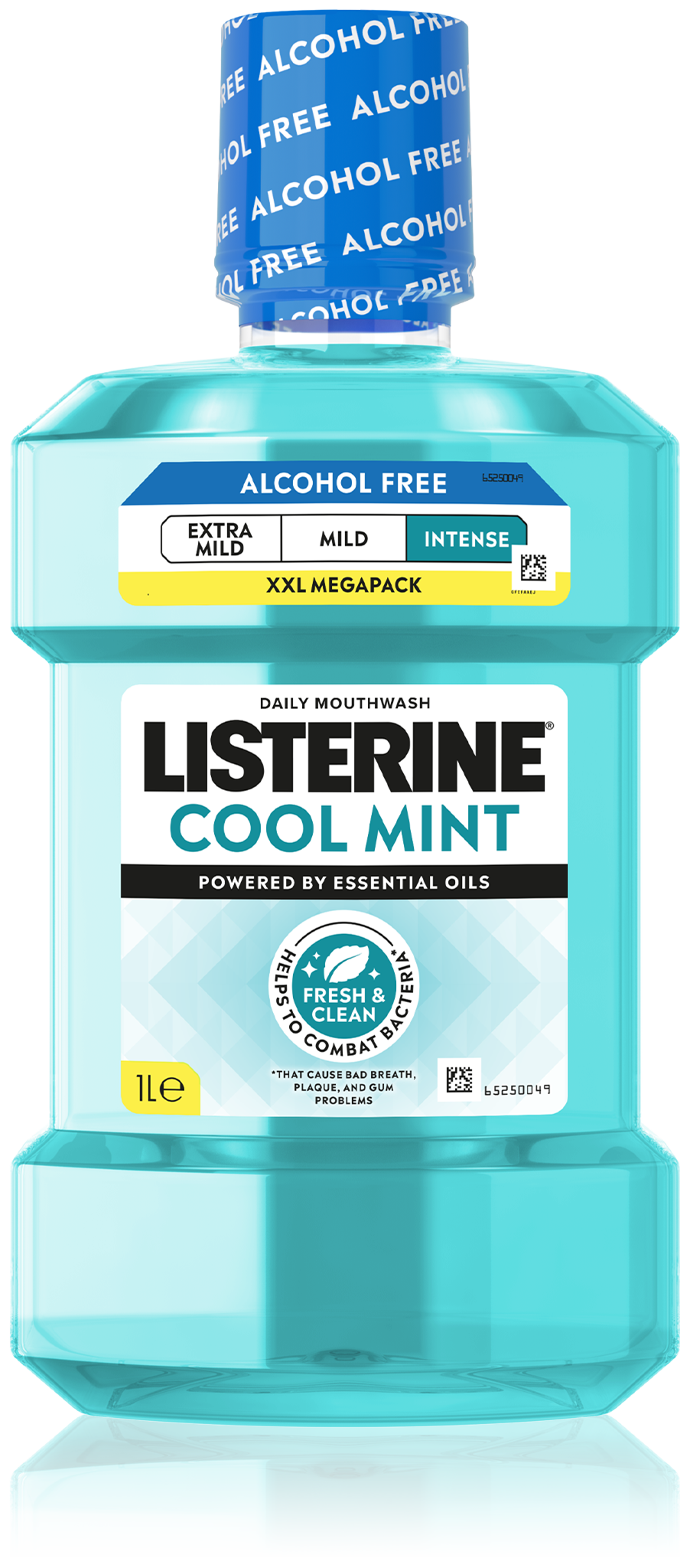 Listerine Ústní voda Cool Mint Intense Mouthwash 500 ml 1000 ml