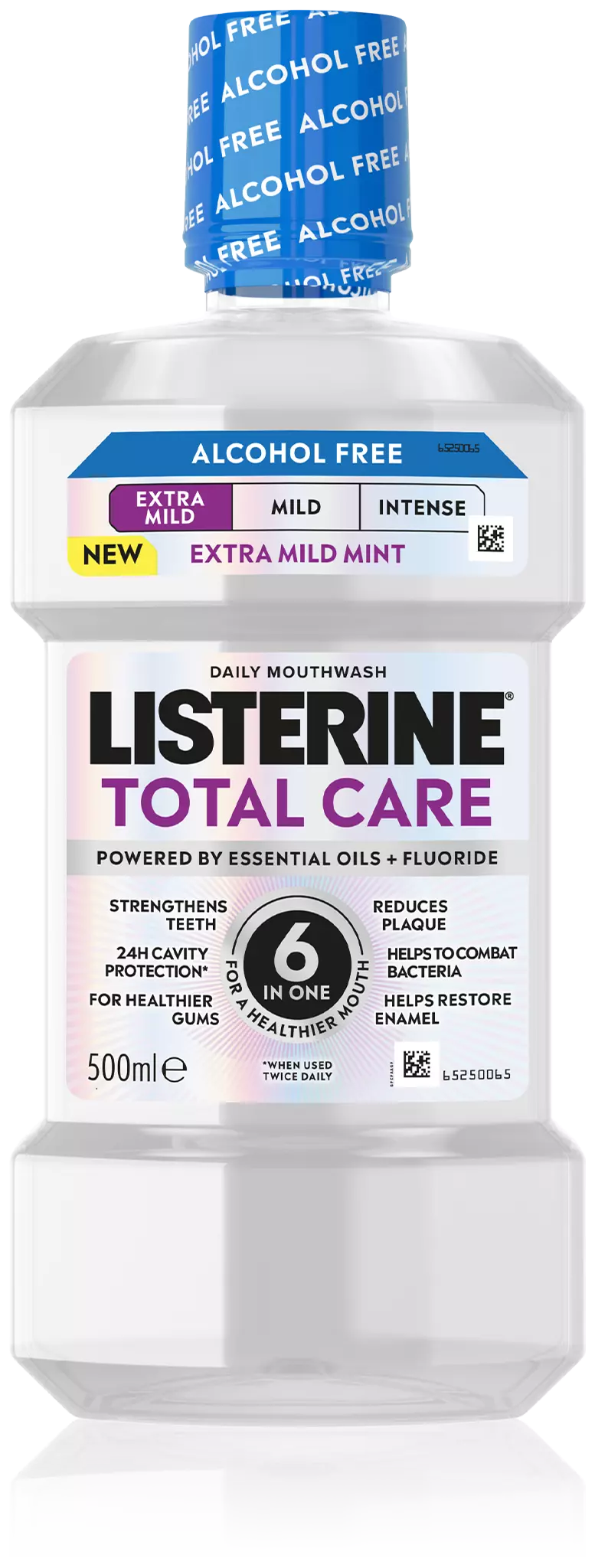 Listerine Ústní voda Total Care Extra Mild Mouthwash 500 ml 500 ml