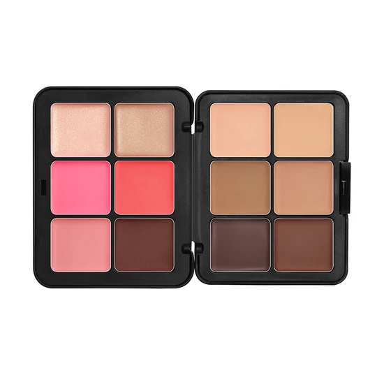 Make Up For Ever Paletka na tvář HD Skin (Face Essentials Palette) 27 g H3 Tan to Deep