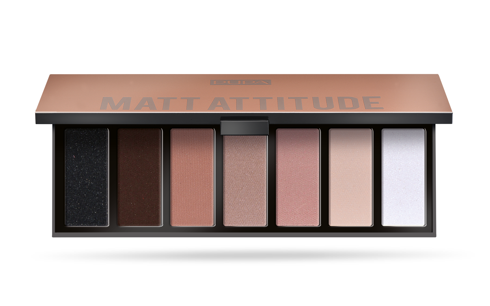 PUPA Milano Paletka očních stínů (Make-up Stories Compact Palette) 13,3 g 003 Matt Attitude