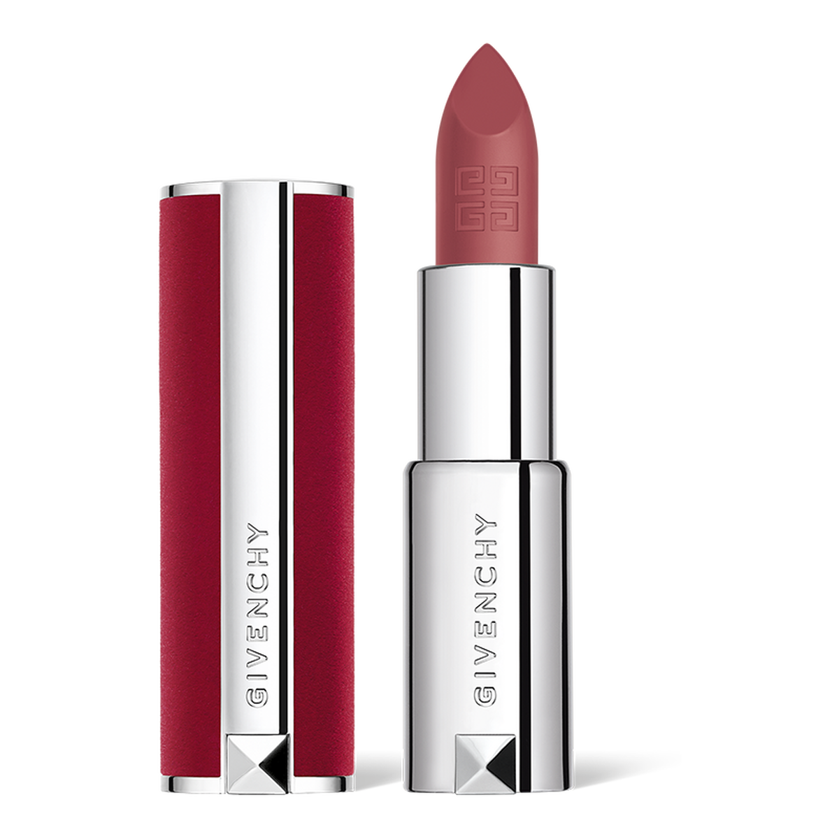 Givenchy Matná rtěnka Deep Velvet (Le Rouge) 3,4 g N12 Nudé Rosé