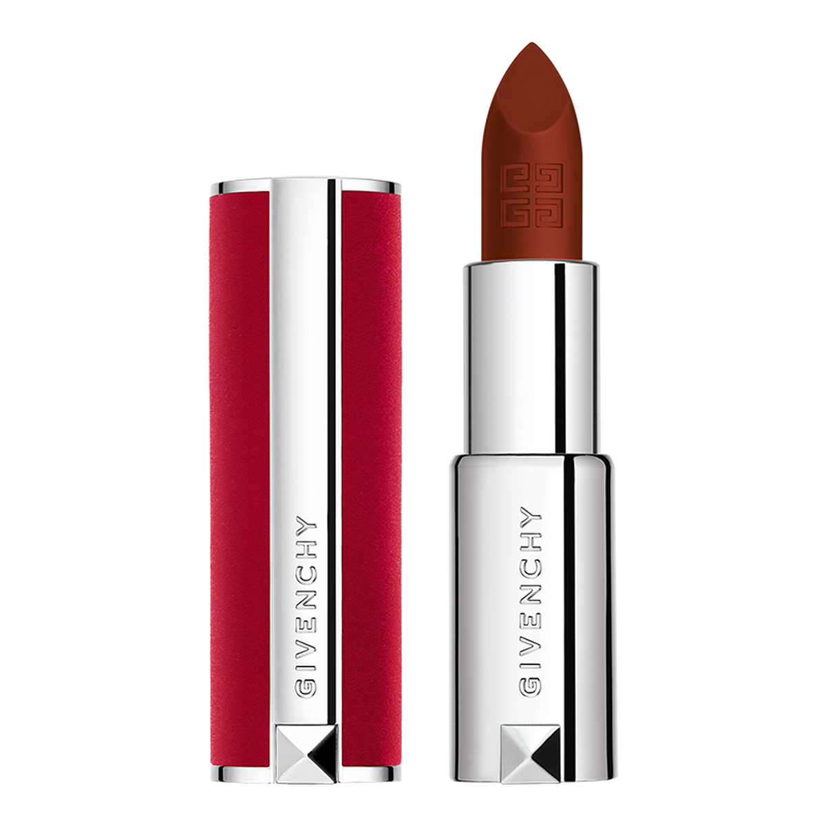 Givenchy Matná rtěnka Deep Velvet (Le Rouge) 3,4 g N50 Brun Acajou