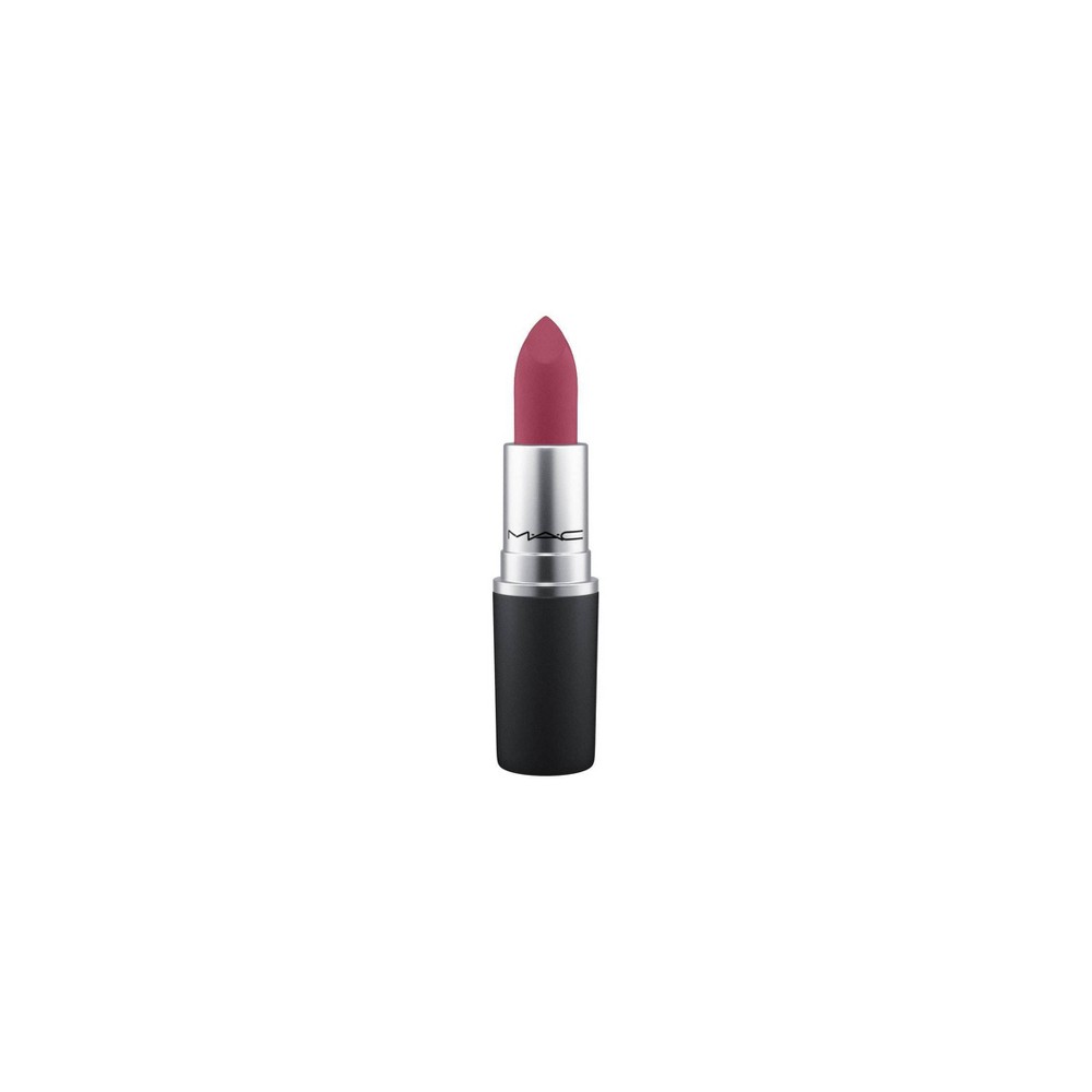 MAC Cosmetics Matná vyživující rtěnka Powder Kiss (Lipstick) 3 g Burning Love