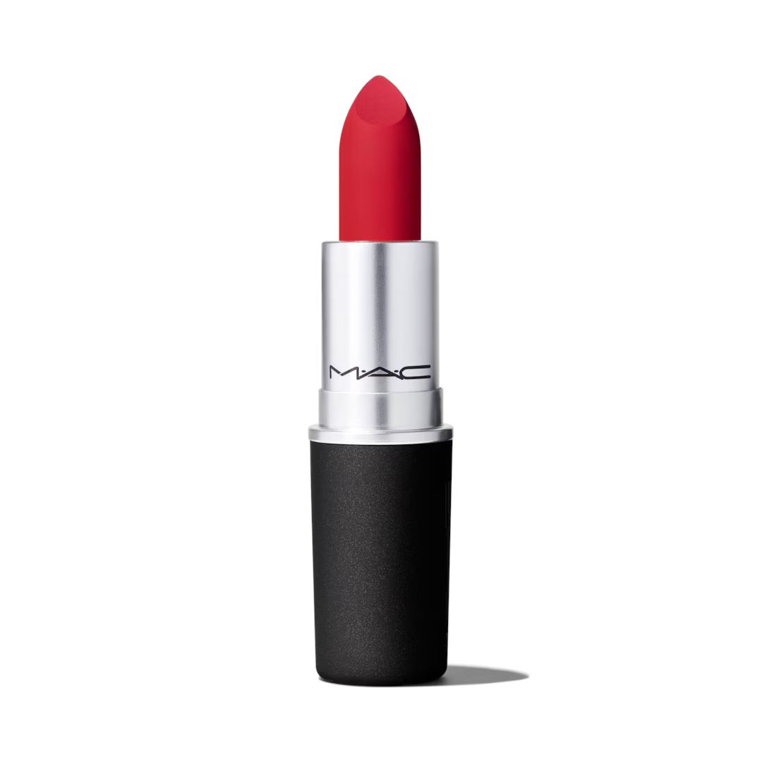 MAC Cosmetics Matná vyživujúci rúž Powder Kiss ( Lips tick ) 3 g Werk Werk werk