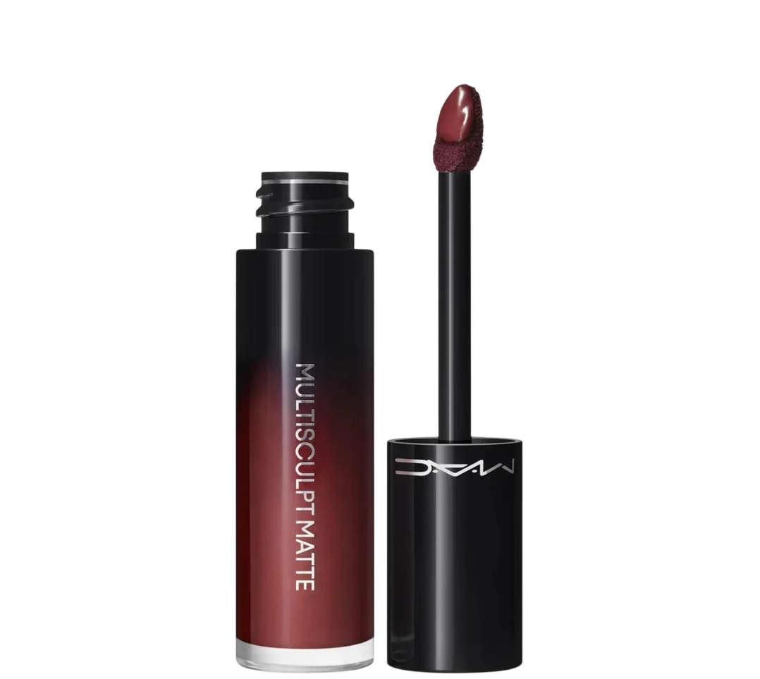 MAC Cosmetics Multifunkční barva na oči a obličej Matte Liquid Eyeshadow 4,5 ml Pinot Noir