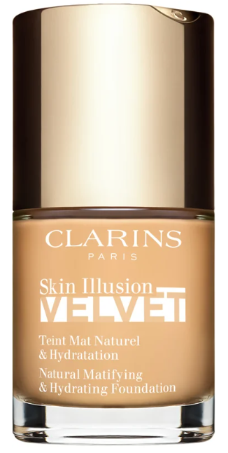 Clarins Matujúci make-up Skin Illusion Velvet ( Natura l Matifying & Hydrating Foundation) 30 ml 105N