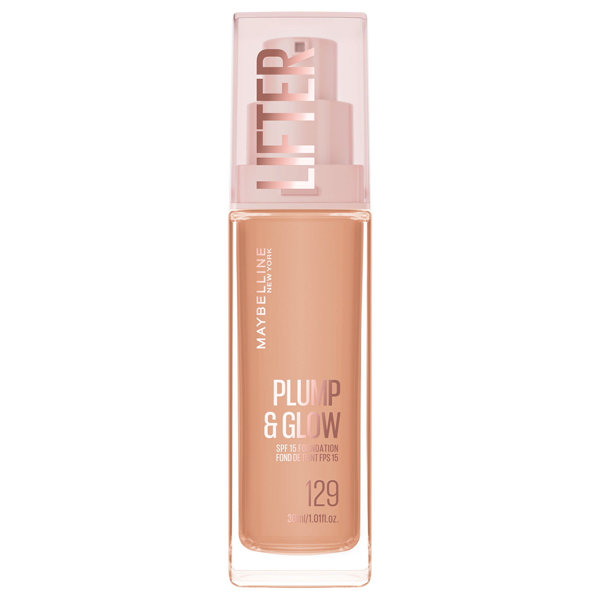 Maybelline Make-up SPF 15 Plump & Glow Lifter Foundation 30 ml 129