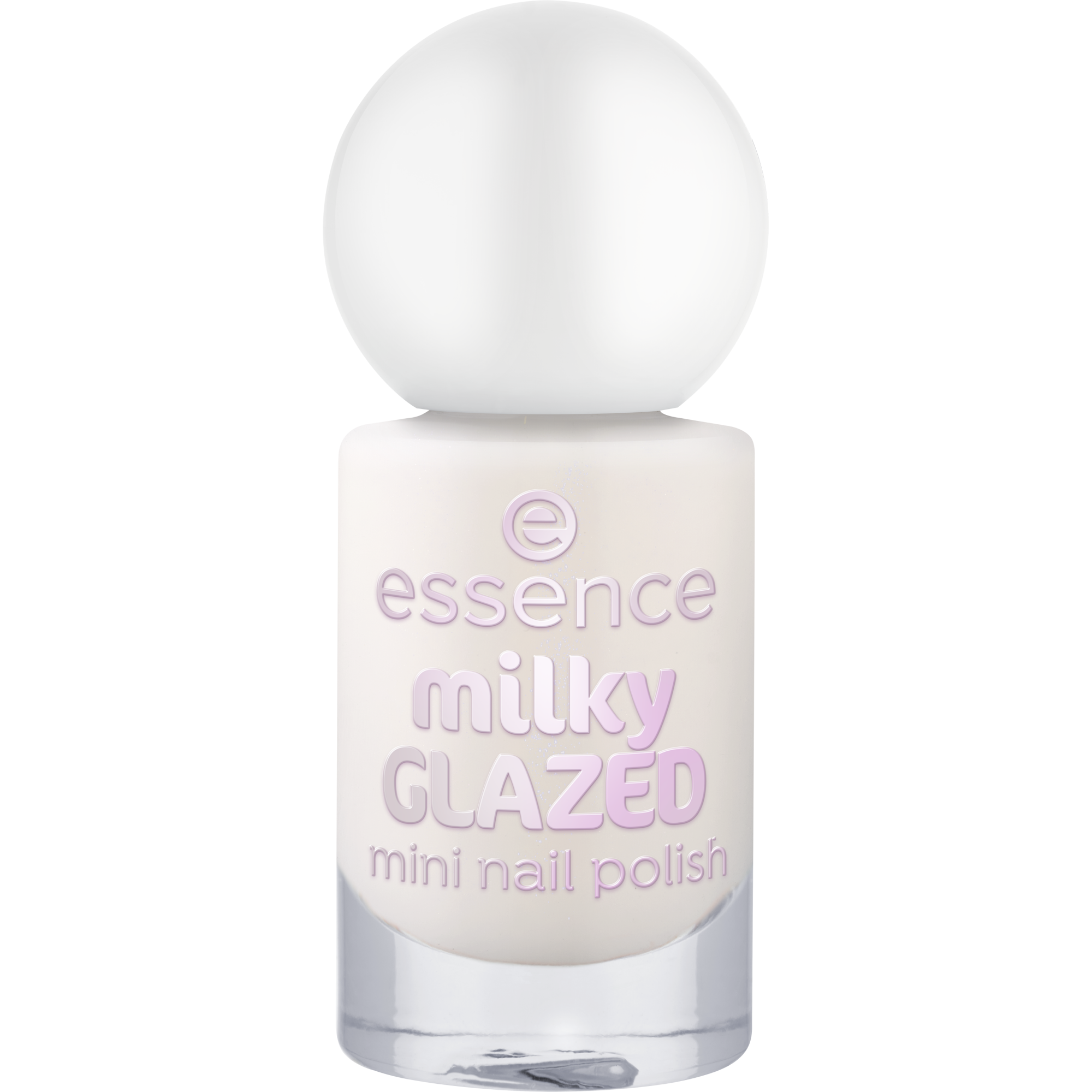 essence Lac mini de unghii (Mini Nail Polish) 5 ml 21 Milky Glazed