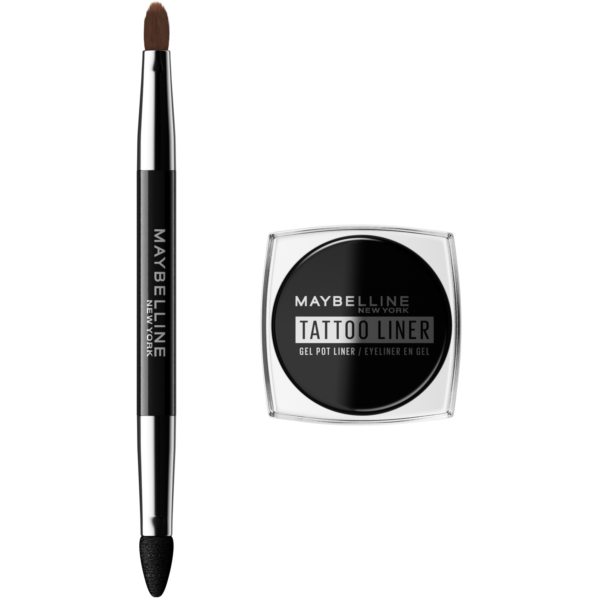 Maybelline Gelová oční linka (Tatto Liner) 3 g Black