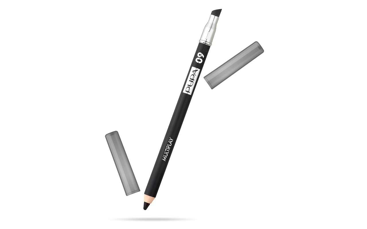 PUPA Milano Multifunkčná ceruzka na oči Multiplay Triple Use (Eye Pencil) 1,2 g 09 Deep Black