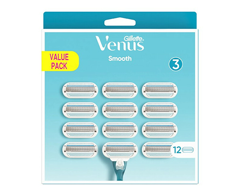 Gillette Náhradné hlavice Venus Smooth 12 ks